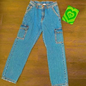 ✰ Zara - Super Cute Indie jeans | Cargo pockets
